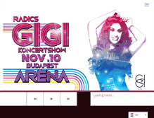 Tablet Screenshot of gigiradics.com
